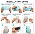 Clear Heavy Duty Shockproof Case for iPhone 17 16 15 Pro Max 14 13 12 11 XS by Merch Section