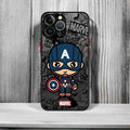 Marvel Shockproof Matte Protective Case for iPhone 17 16 15 14 13 12 11 Pro Max by Merch Section