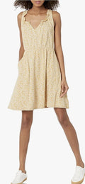 Lucky Brand Sleeveless Babydoll Dress, Size Large by Vanessa Jane