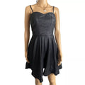 Wow Couture Womens Sweet Heart Fit and Flare Textured with Lurex Dress,Small by Vanessa Jane