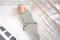 Bublo Baby Baby Swaddle Blanket Boy Girl, 3 Pack Large Swaddles, Gray by Vanessa Jane