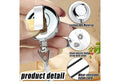 Frascati Silver Retractable Metal Badge Reels 24 Inch Cord 30 Pack by Deal US