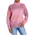 Aqua Womens Mock Neck Sweater by Vanessa Jane