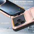 Back Card Holder Wallet Rugged Case for iPhone 17 Pro Max Air 16 15 14 13 12 11 by Merch Section