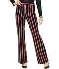 I.n.c. Women's Plus Size Striped Ponte-Knit Pants by Vanessa Jane