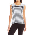Calvin Klein Performance Hooded Striped Tank Top, Size Small by Vanessa Jane