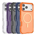 MagSafe Shockproof Matte Frost Case for iPhone 17 Pro Max Air 16 15 14 13 Black by Merch Section