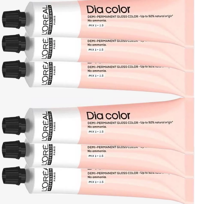 L'Oréal Professionnel Dia Color 6.45 (6CRv) Dark Copper Mahogany Blonde, 2 oz