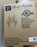 World Imports WI974708 Kothari 2 Light Sconce by Vanessa Jane