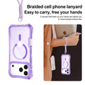 MagSafe 3-in-1 Clear Case with Strap for iPhone 17 Pro Max Air 16 15 14 13 12 11 Black by Merch Section