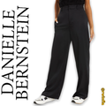 Danielle Bernstein Satin Pants-Black/Size 18W by Vanessa Jane