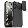 Shockproof Case With Slide Camera Cover for iPhone 17 Pro Max 16 15 14 13 12 11 by Merch Section