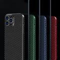 Shockproof Carbon Fiber Texture Phone Case for iPhone 16 15 Pro Max 14 13 12 11 by Merch Section