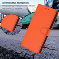 Magnetic Flip Leather Wallet Case for iPhone 17 Pro Max 17 Pro 17 Air 17e 16 Pro Max Black by Merch Section