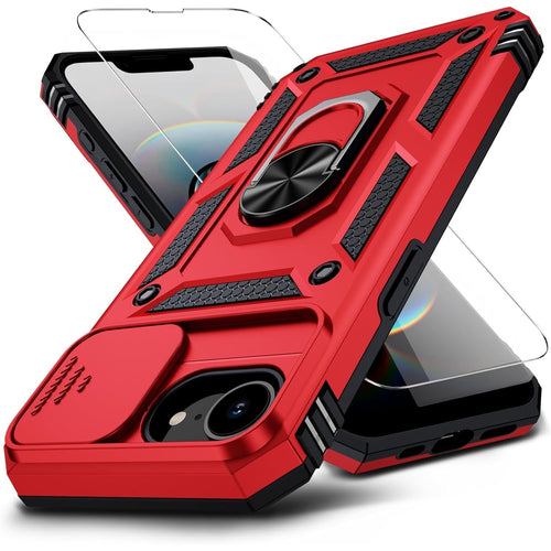 Shockproof Case with Tempered Glass for Apple iPhone 17e Multicolor by Merch Section