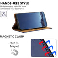 PU Leather Flip Wallet Case for iPhone 17 Pro Max Air 16 15 14 13 12 11 X by Merch Section