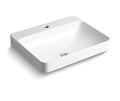 Kohler K-2660-1-0 Vitreous China Above Counter Rectangular Bathroom Sink, 25.512 by Vanessa Jane