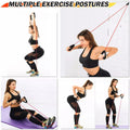 Exercise Resistance Bands With Handles, Comfortable and Non-Slip Handles With Do by Vanessa Jane