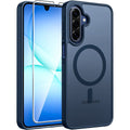 Shockproof Case with Tempered Glass for Samsung Galaxy A37 5G Multicolor by Merch Section