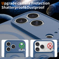 Mag Safe Matte Shockproof Phone Case for iPhone 17 Pro Max Air 16 15 14 13 12 by Merch Section