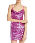 Bcbgmaxazria Womens Sequined Party Mini Dress, Size Medium by Vanessa Jane