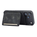 PU Leather Flip Back Wallet Case for iPhone 17 Pro Max Air 16 15 14 13 12 by Merch Section