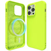 Silicone Case for iPhone 14 Pro Magnetic Neon Green
