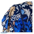 INC Womens Floral Print Ruffled Blouse, Size Large by Vanessa Jane