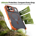 MagSafe Heavy Duty Shockproof Case for iPhone 17 Pro Max Air 17e 16 15 14 13 12 11 Black by Merch Section