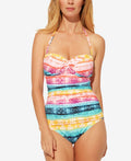 Bleu by Rod Beattie Good Vibrations Twist Bandeau Tankini Top, Choose Sz/Color by Vanessa Jane