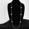Charter Club Silver-Tone Cubic Zirconia Statement Necklace by Vanessa Jane
