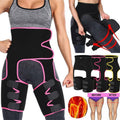 High Waist Trainer Thigh Trimmer, 3 in 1 Body Shaper Weight Loss Butt Black, S/M by Vanessa Jane