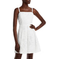 Aqua Back Lace up Mini Dress by Vanessa Jane