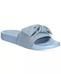 I.N.C. Womens Knotted Slide Slippers by Vanessa Jane