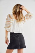 Free People Womens Midnight Magic Denim Skirt Starless by Vanessa Jane