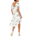 Adrianna Papell Chiffon-Overlay Dress by Vanessa Jane
