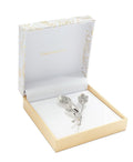Charter Club Silver-Tone Crystal and Imitation Pearl Tulip Pin by Vanessa Jane