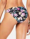 California Waves Juniors Burgandy Wildflower, Size Medium by Vanessa Jane