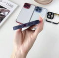 Minimalist Silicone Corner Pads Lens Protect Case for iPhone 17 16 15 14 13 Pro Max by Merch Section