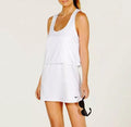 Nike Womens White Sleeveless Scoop Neck Top, Size Large by Vanessa Jane