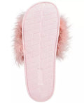 INC International Concepts Women?s Faux-Marabou Slide Slippers, XL by Vanessa Jane