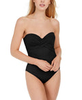 Kate Spade New York 271373 Womens Underwire Bandeau One-Piece Swimsuit Size M by Vanessa Jane