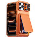 Card Holder Stand Heavy Duty Case with Lens Cover for iPhone 17 Pro Max 16 Pro 15 Pro by Merch Section