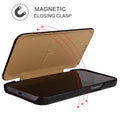 Luxury Leather Magnetic Flip Shockproof Slim Case for iPhone 17 Pro Max Air 16 15 14 13 12 11 X by Merch Section