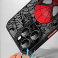 Marvel Shockproof Matte Protective Case for iPhone 17 16 15 14 13 12 11 Pro Max by Merch Section