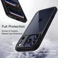 Shockproof Matte TPU Bumper Case for iPhone 17 Pro 6.3-Inch by Merch Section
