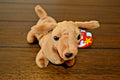 1995 TY Weenie the dog Beanie Baby 4013 MWBMT Rare PVC Pellets 8 errors! by Vanessa Jane