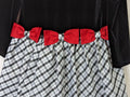 Rare Editions Little Girls Velvet Drop-Waist Bow Dress ,Size 6X by Vanessa Jane
