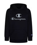 Champion Big Girls Glitter C Script Hoodie by Vanessa Jane