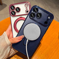 Shockproof MagSafe Case for iPhone 17 Pro Max Air with Kickstand Camera Lens Cover by Merch Section